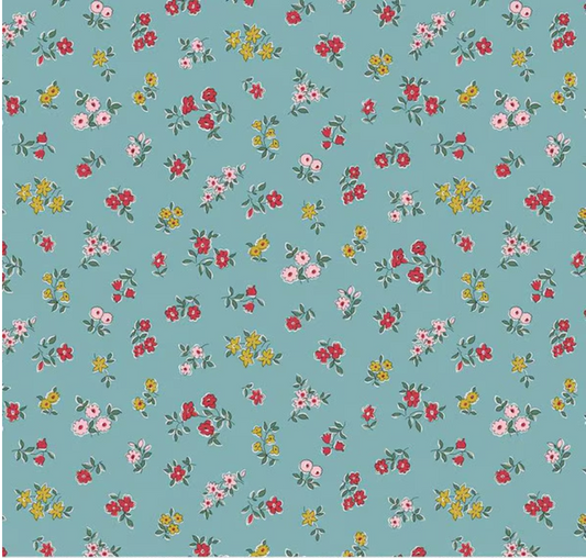 Liberty heirloom Collection 4 Posy Sprig C, Liberty Fabrics for Riley Blake, by the yard