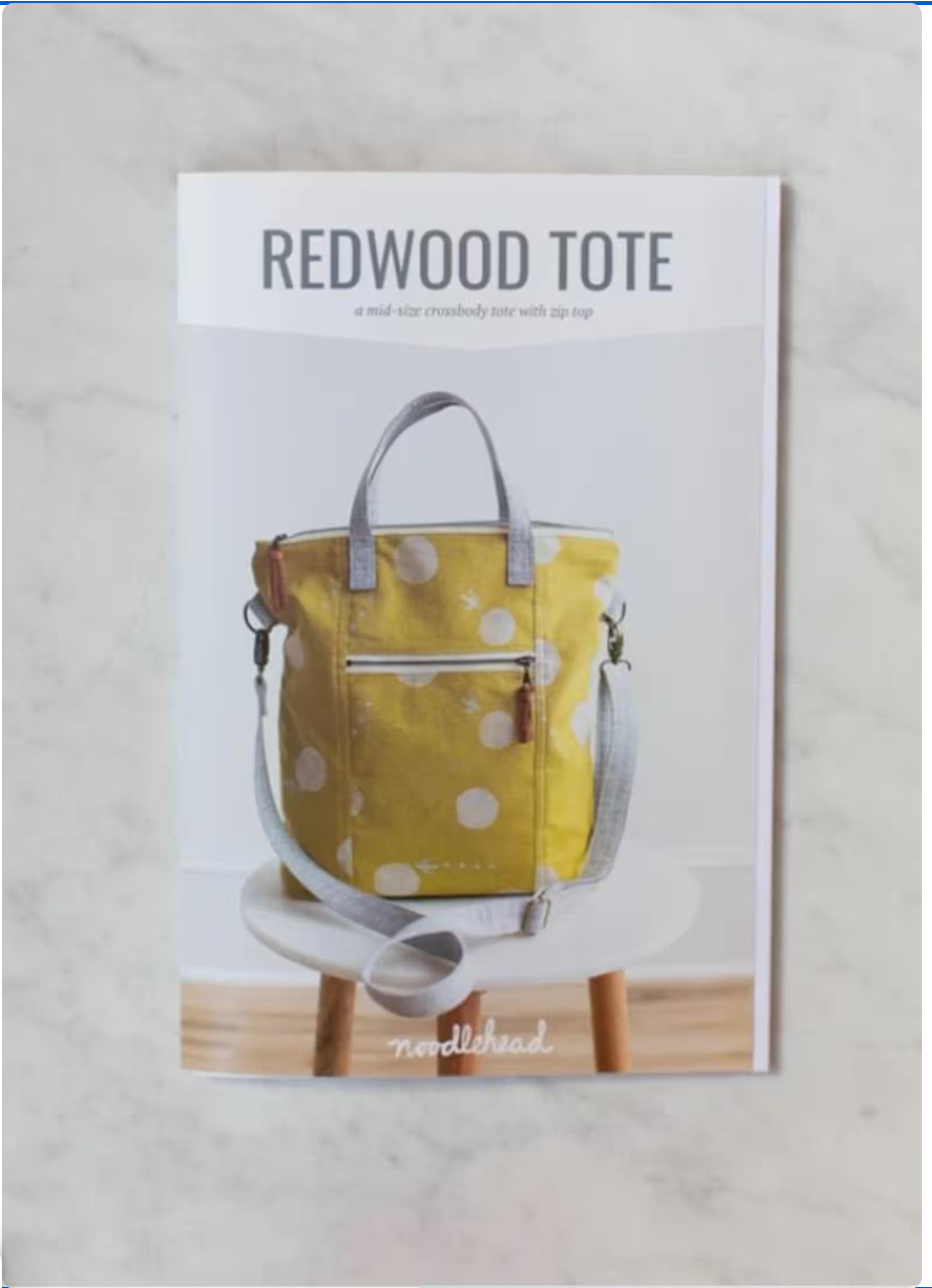 The Redwood Tote from Noodle Head, Two Sessions Wednesdays 1/22 & 1/29 6-9pm