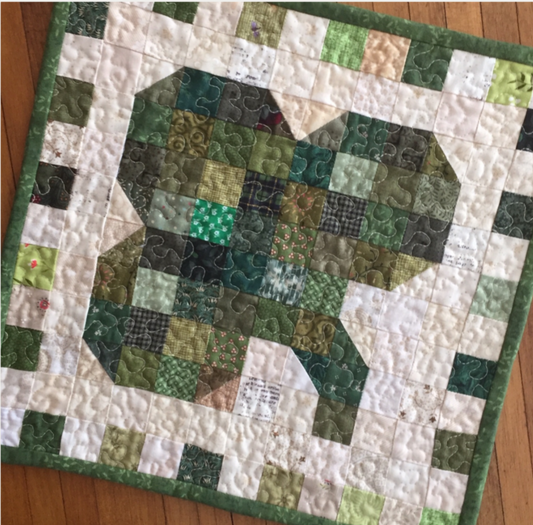 Shamrock Shenanigans Quilted Wall Hanging- learn to use fusible grid All SUPPLIES PROVIDED Sat February 8, 10:30-4