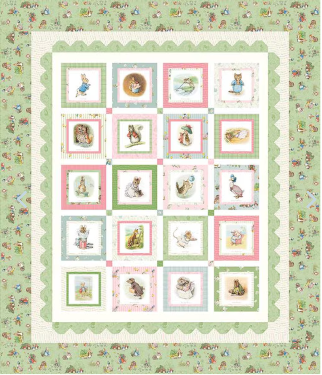 Peter Rabbit™ and Friends Panel Quilt Boxed Kit