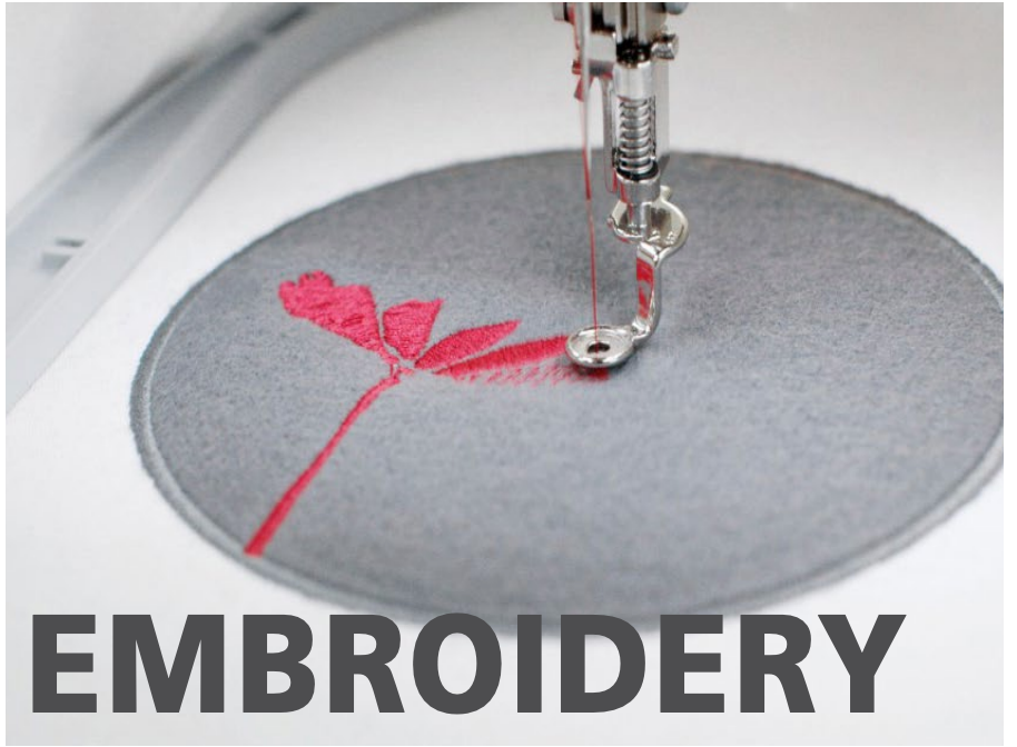 Beginner, Learn to use your Embroidery Machine Thursday March 20 11-1pm