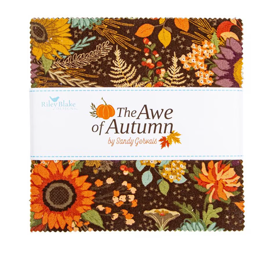 The Awe of Autumn 5" Stacker from Riley Blake