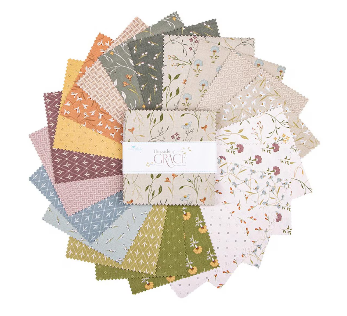 Threads of Grace 5" Stacker from Riley Blake