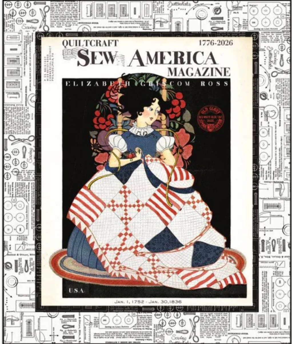 Sew America Betsy Ross Main Panel Quilt Kit