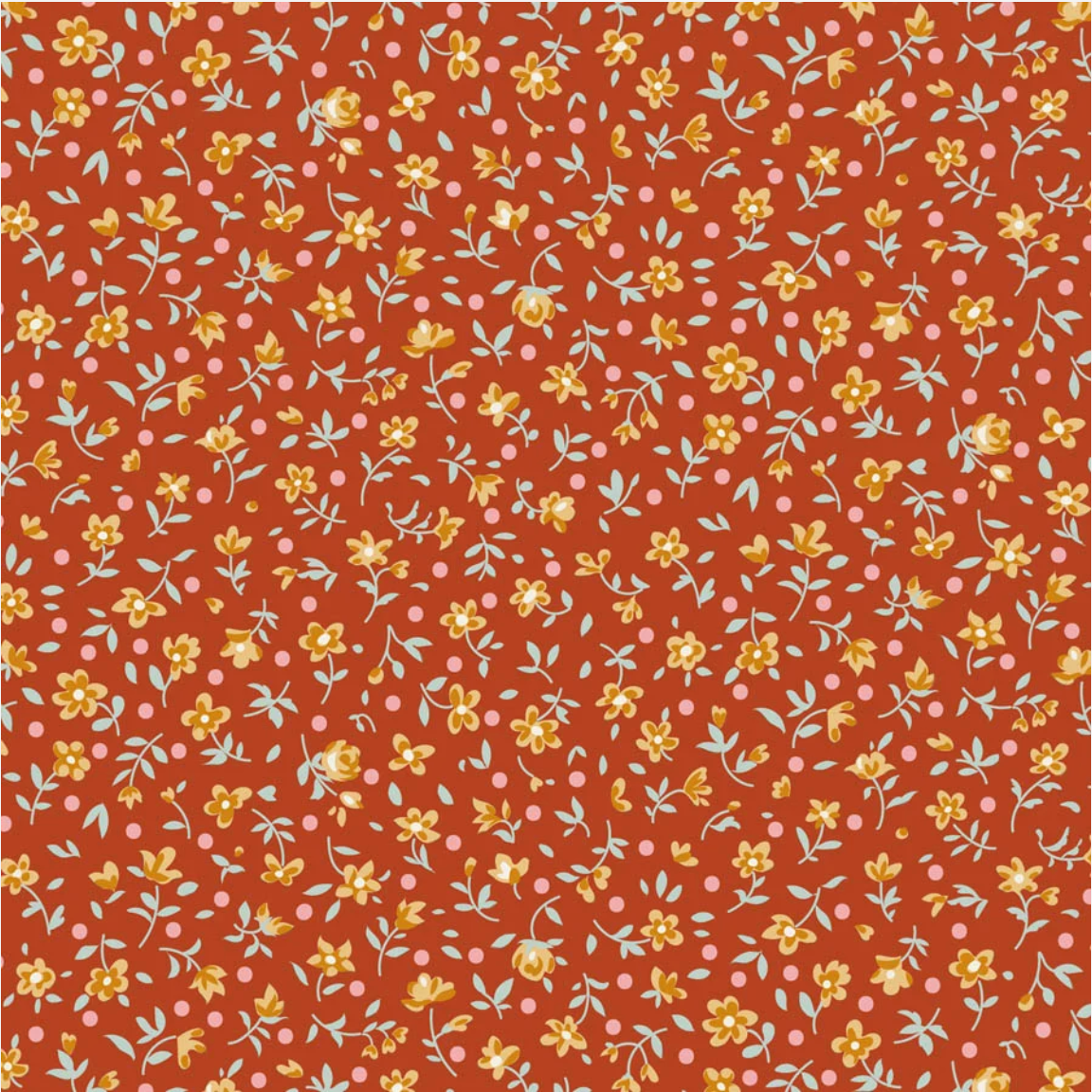 Pre Order Mae Rust - Village Life by Tilda Fabrics - fulfilled October 2026