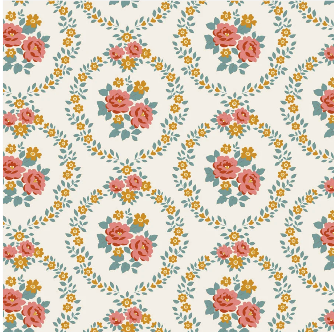 Pre Order  Mable Warm Cream - Village Life by Tilda Fabrics - fulfilled October 2026
