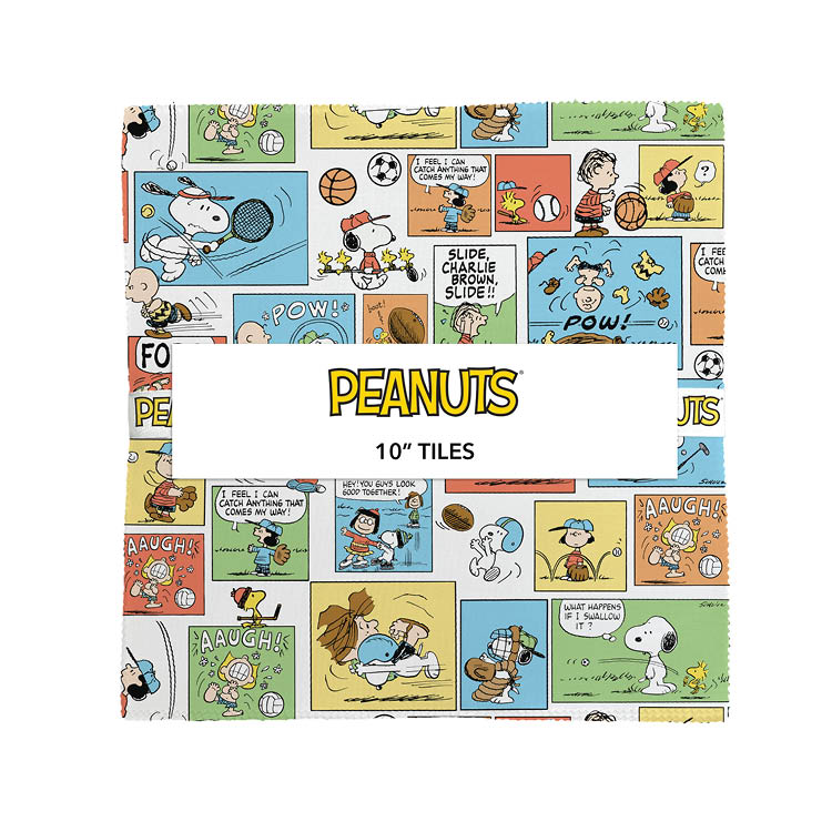 Peanuts 10" precut squares