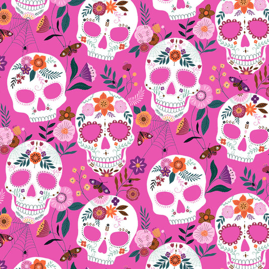 Twilight, Pink Skull by the yard.online only