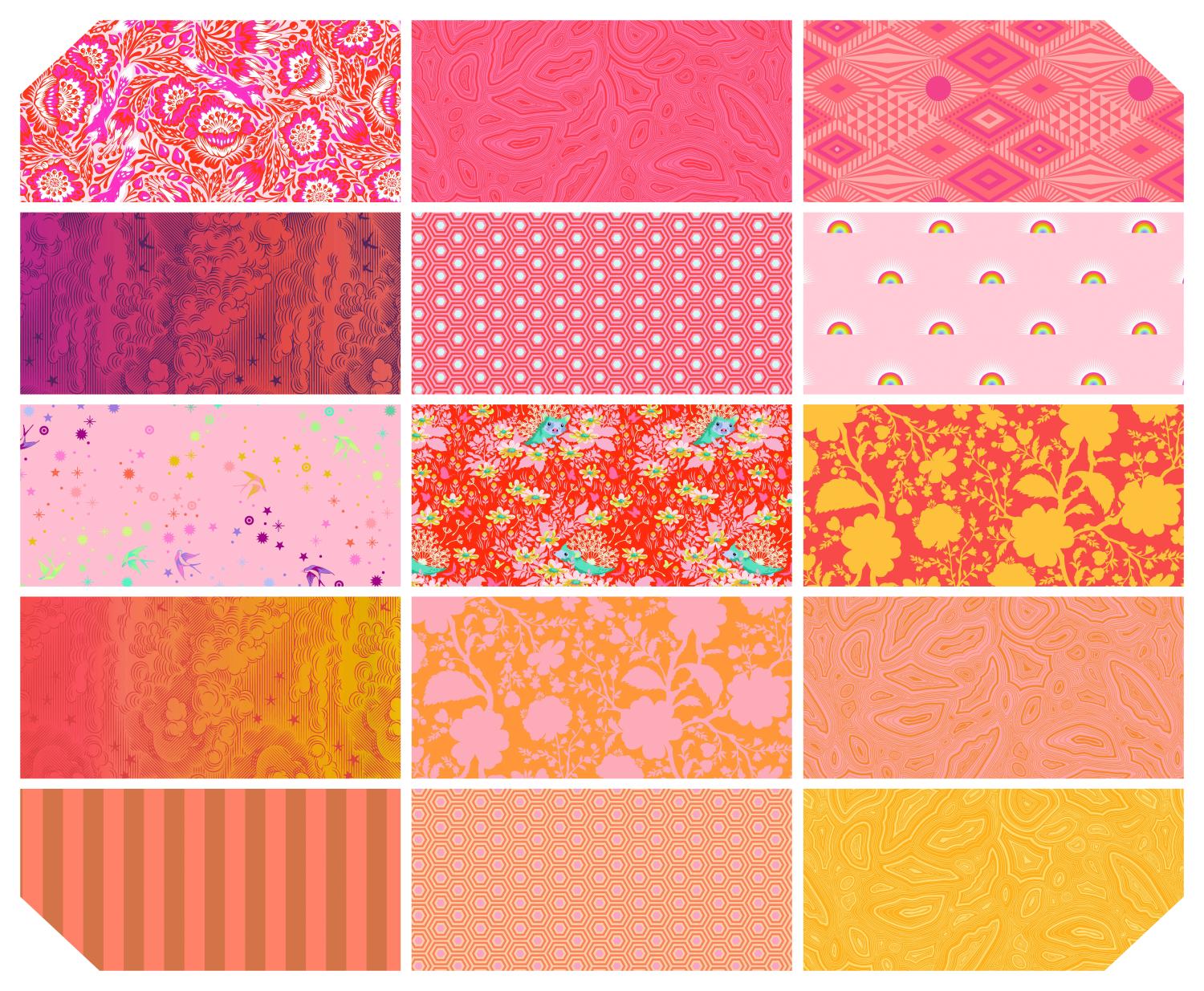 Tula Stash Fat Quarter Bundle Fruity