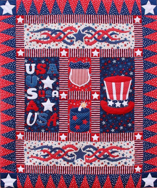 USA quilt pattern