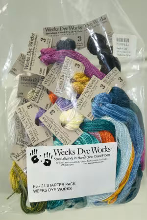 Weels Dye Works, Pearl Cotton 3 Starter Pack 10yd
