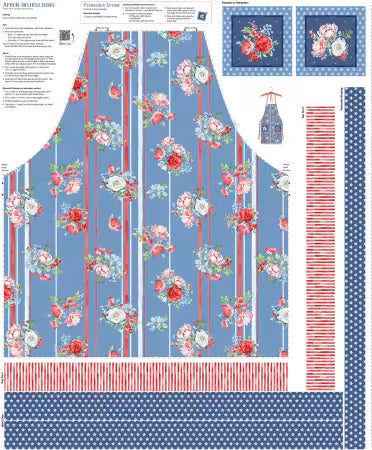Denim Americana Digital 36in Canvas Apron Panel