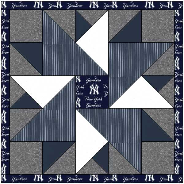Happy Go Lucky Yankees Bundle with or without pattern