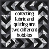 Collecting Fabric Quilt Pattern and Fabric Panel