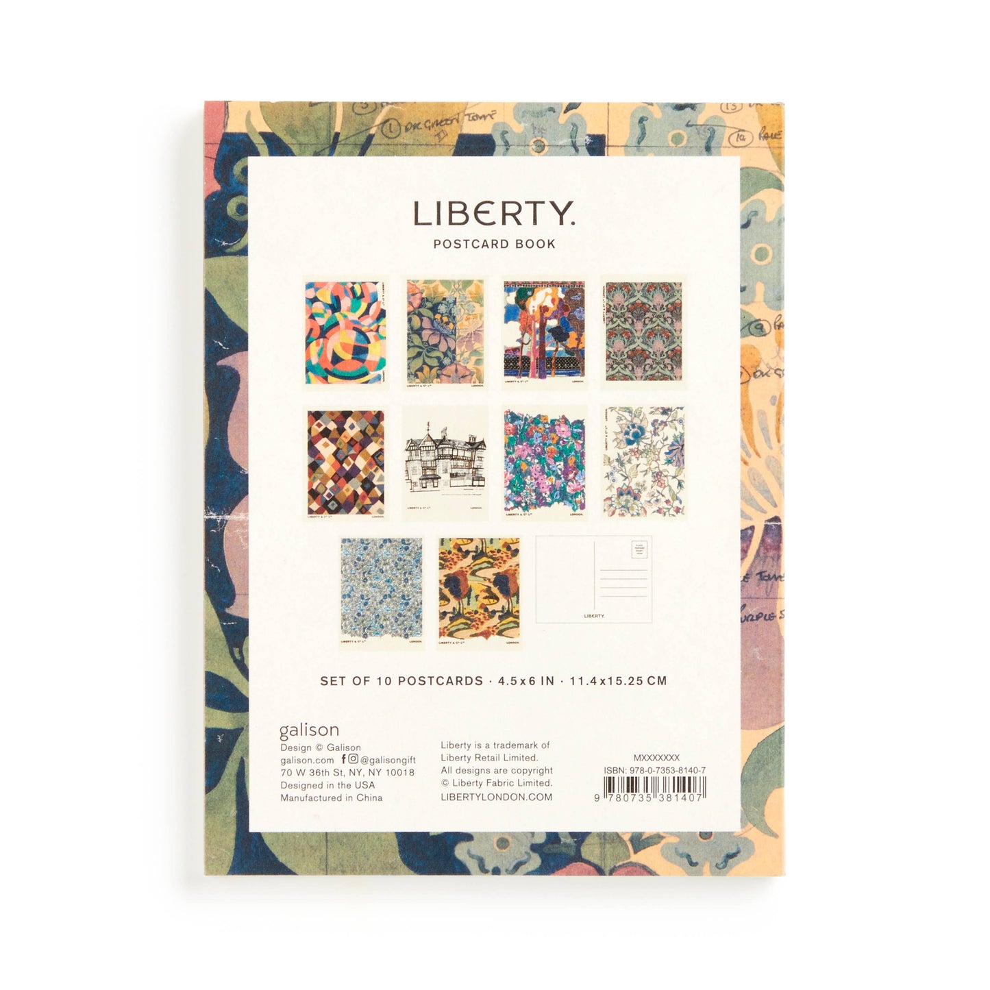 Liberty Postcard Book