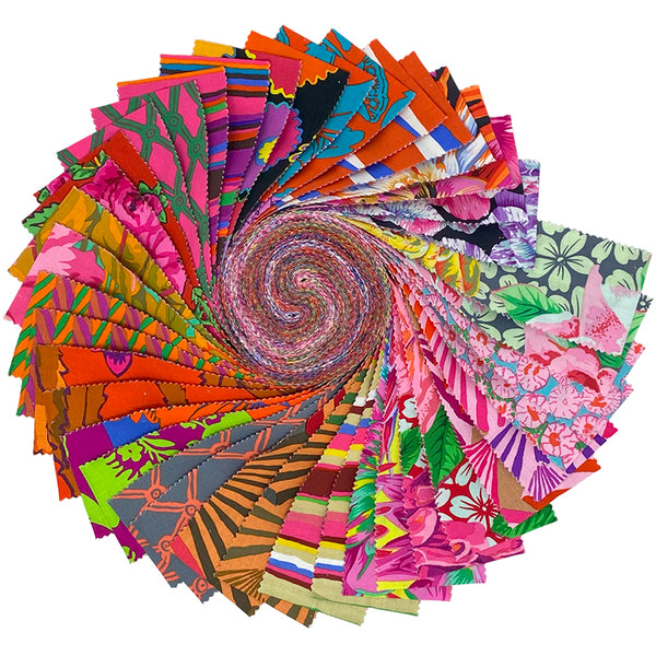 Kaffe Fassett 2.5" Strip Roll in 2026 Warm