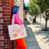 Hot Girls Have Grandma Hobbies Tote Bag