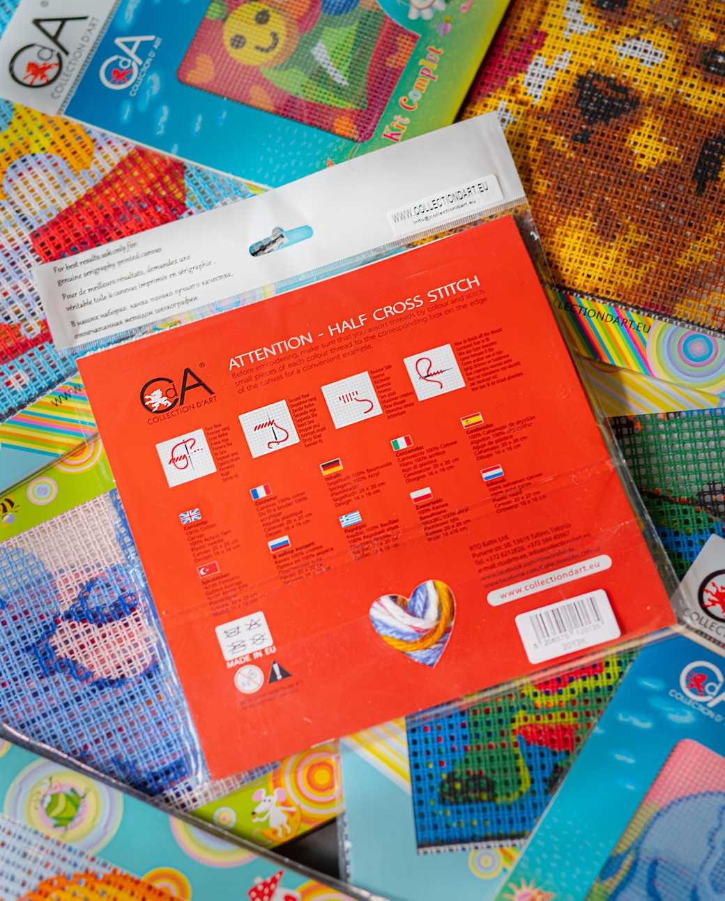 Tapestry Printed Kit Needlepoint Japanese Lady