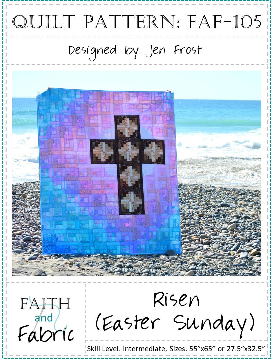 Quilt Pattern: Christian Easter Cross Quilt