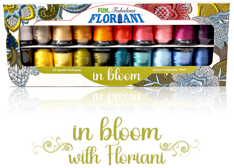 Floriani In Bloom Thread Set - 20 spools