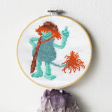 Fraggle Rock: Boober Fraggle Counted Cross Stitch Kit