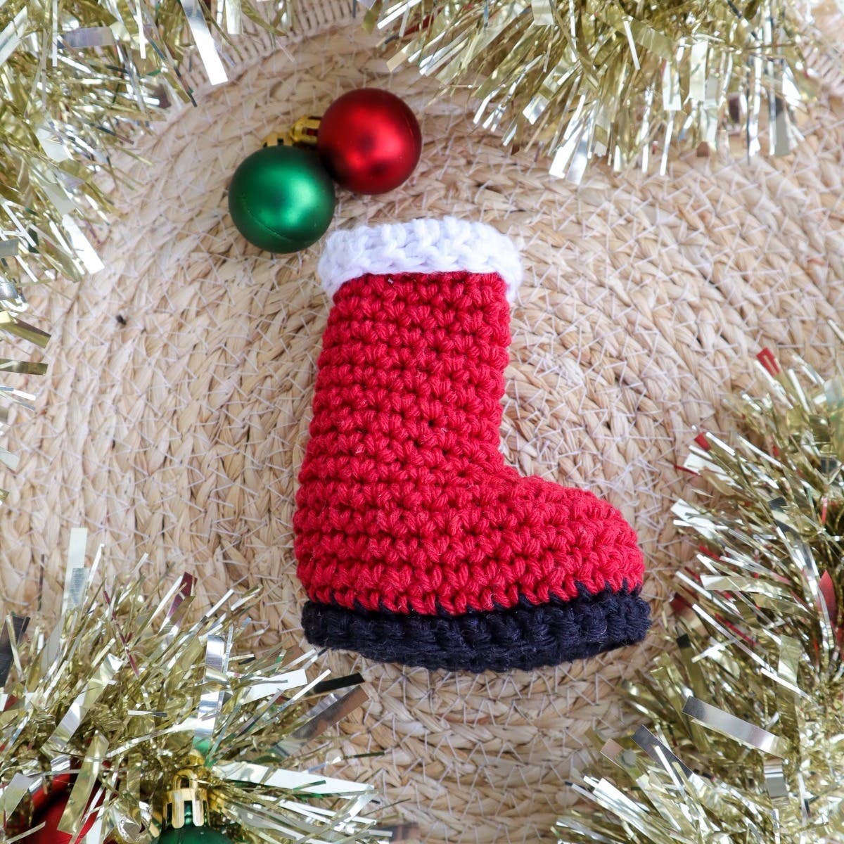 DIY Crochet Kit Christmas Ornaments