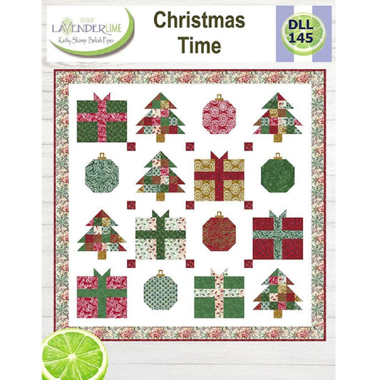 Christmas Time Printed Pattern by Lavender Lime