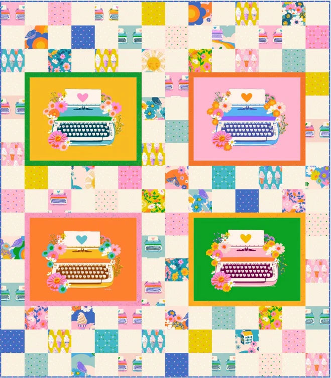 Best Day Ever by Melody Miller - Chunky Charmer Quilt Kit