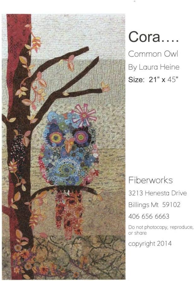 Cora Common Owl Collage Printed Pattern