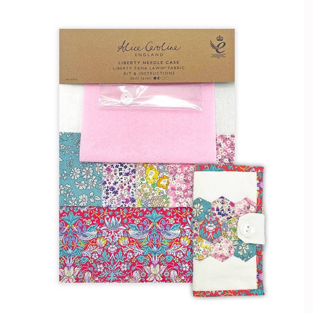 Liberty Tana Lawn® Fabric Needle Case Kit | Craft Kit from Alice Caroline