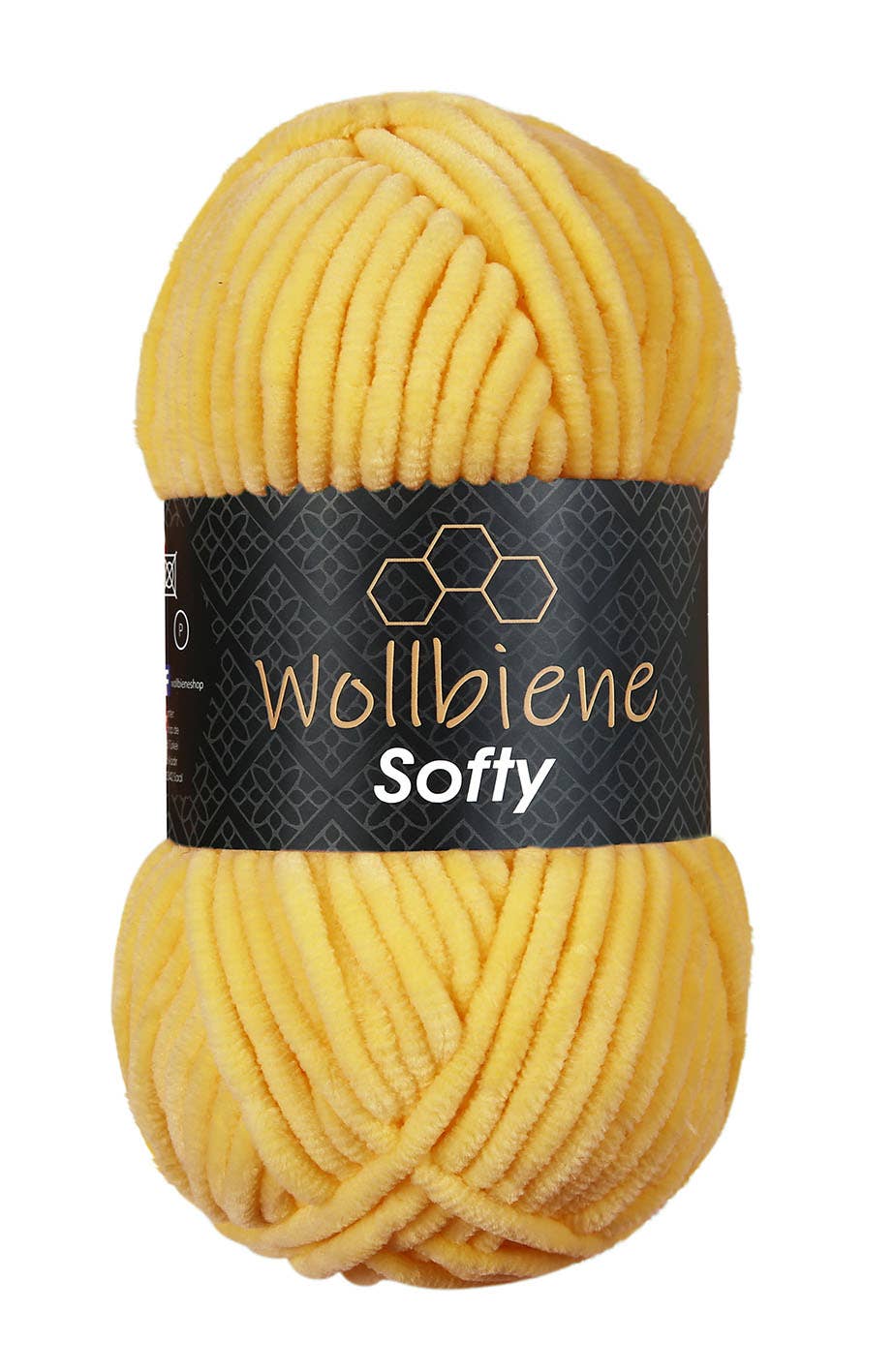 Wool bee softy chenille wool 100gr super bulky knitting: Turquoise 07