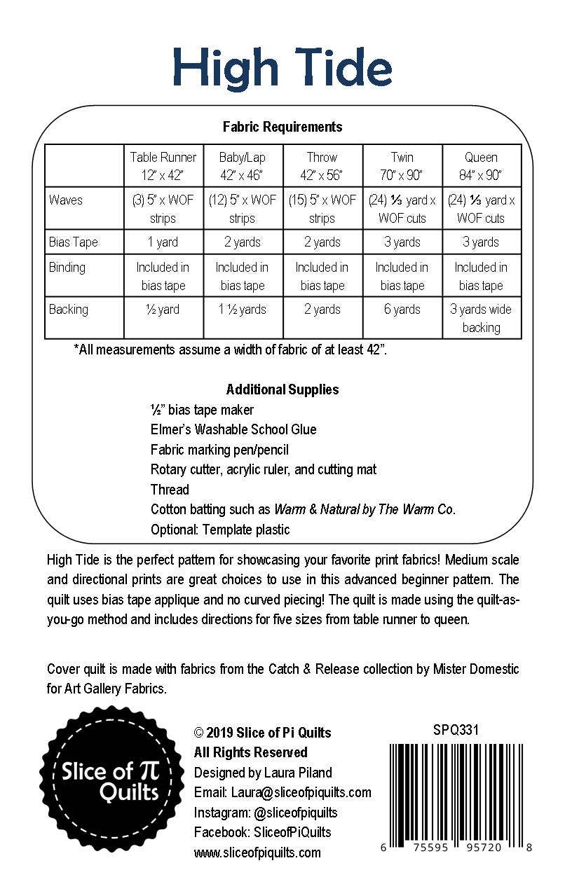 High Tide Quilt Pattern