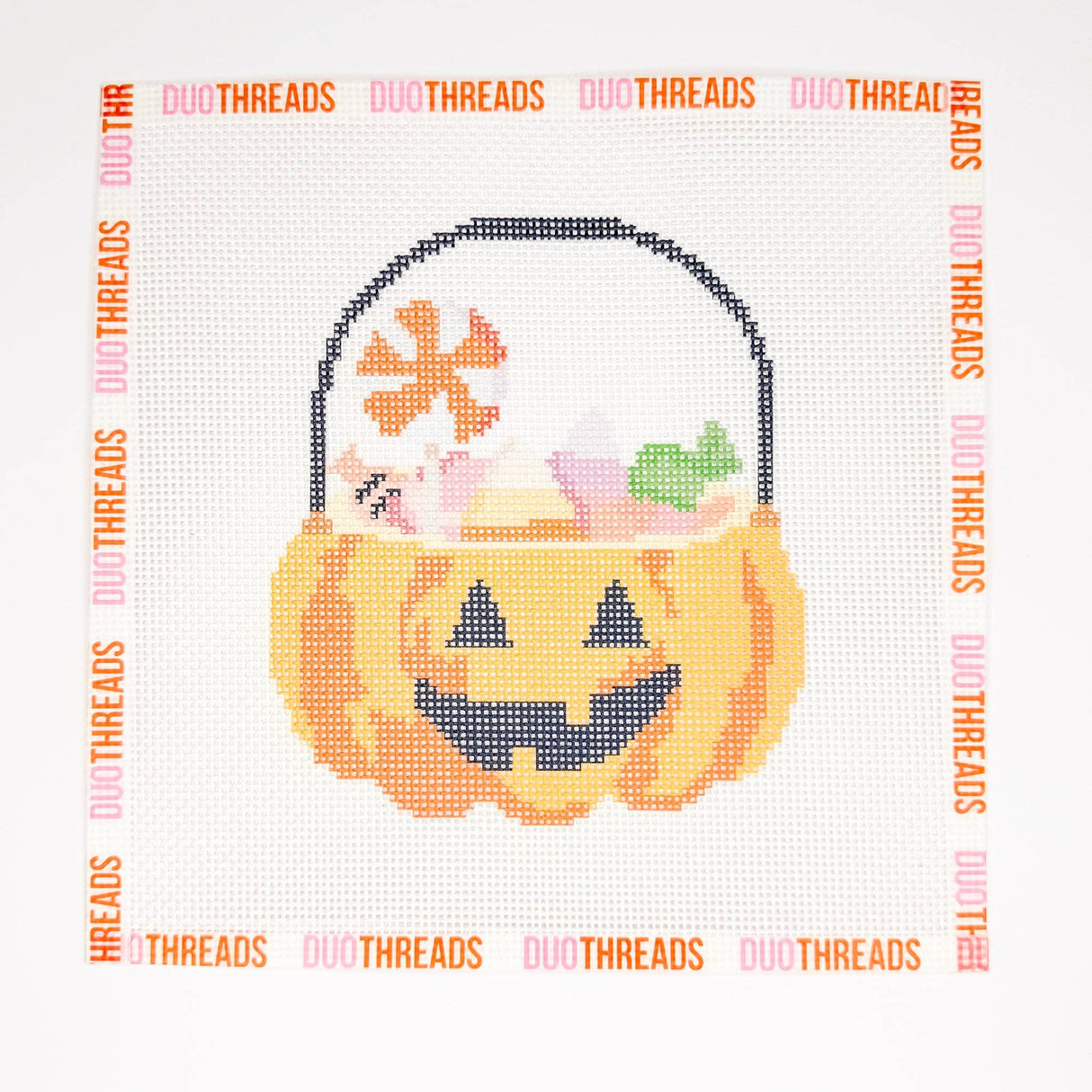 Trick or Treat Bucket Needlepoint Canvas