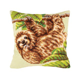 Needlepoint Pillow Kit Sloth Collection DArt 5426