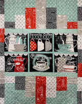 Espresso Quilt Kit with Barista from QT Fabrics