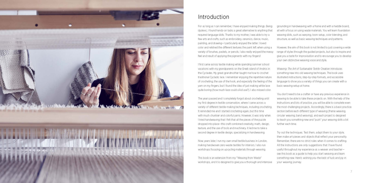 Weaving: The Art of Sustainable Textile Creation