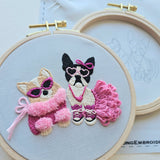 Pawty Time Embroidery Kit
