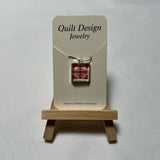 Red Pineapple Small Pendant