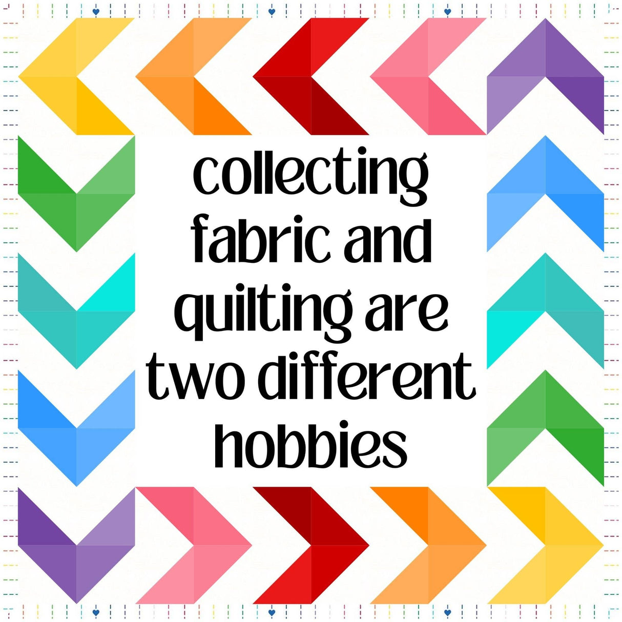 Collecting Fabric Quilt Pattern and Fabric Panel