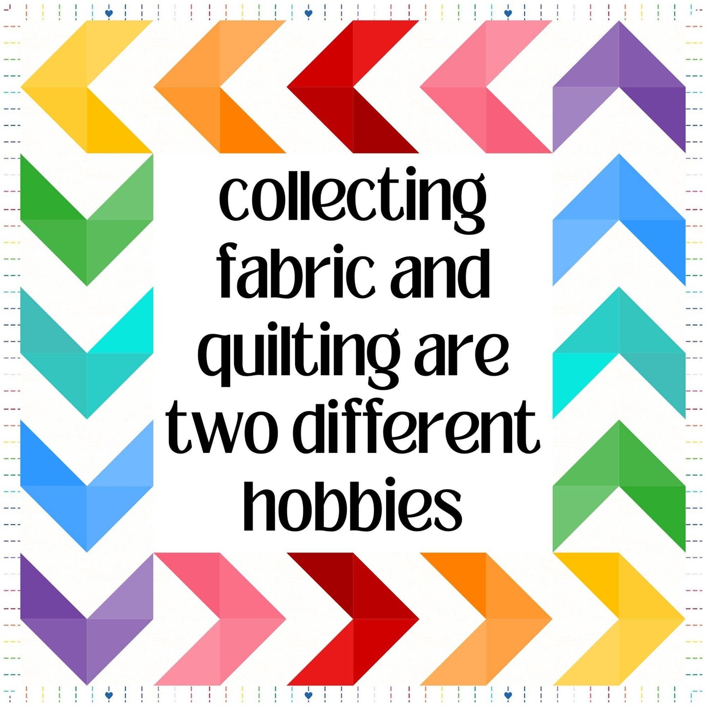 Collecting Fabric Quilt Pattern and Fabric Panel