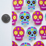 Sugar Skulls Clear TPU Vinyl Fabric 18x56 – Bag Making