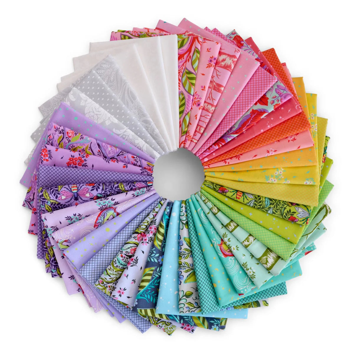 Full Moon Forest II + True Colors Fat Quarter Bundle, 40 Pieces - by Tula Pink