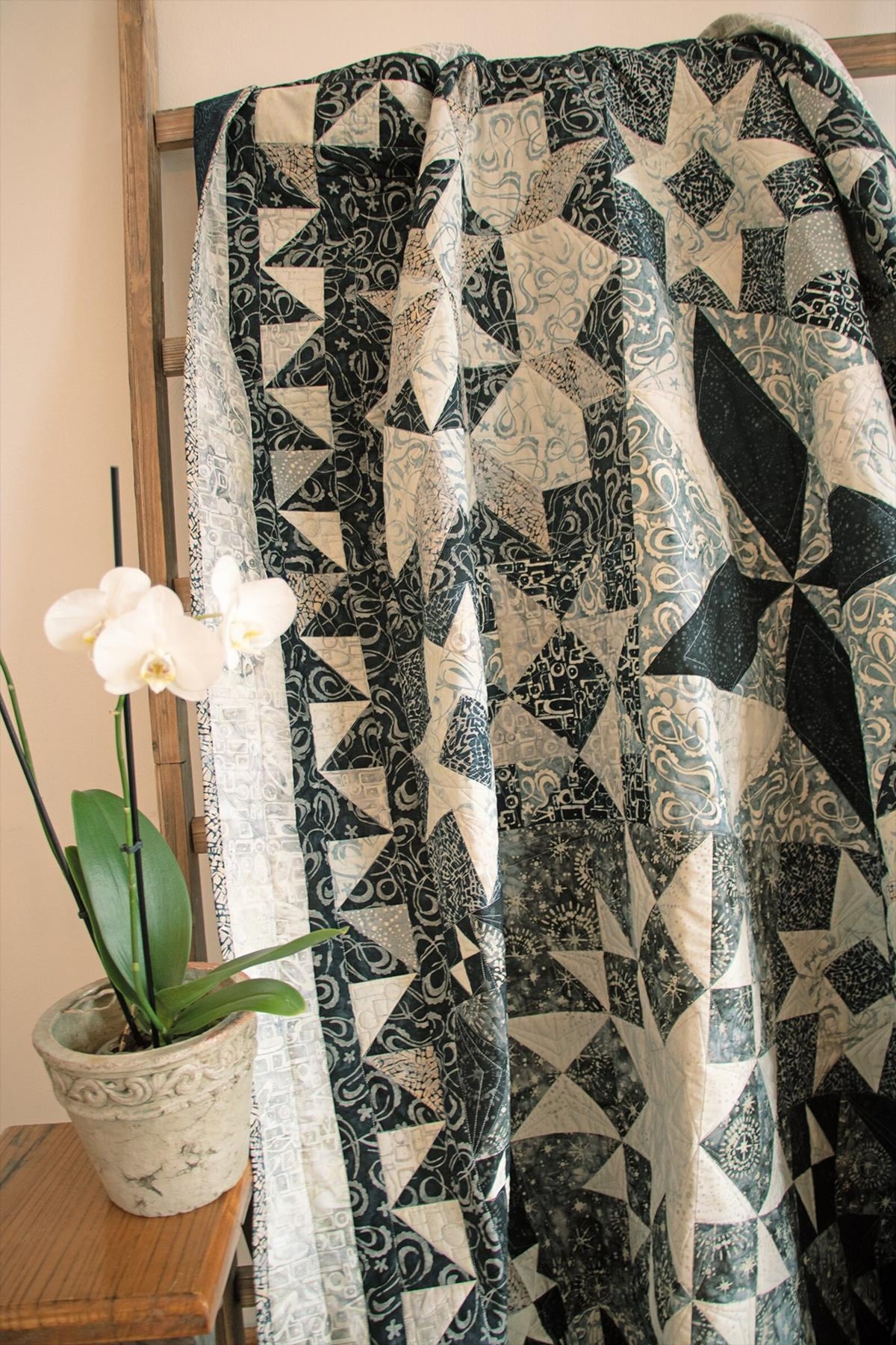 Starry Sampler Precut Block of the Month 9 months- Starting January 2027, $20.00 reservation fee then 37.99 per month