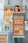 Pre Order Tilda | Village Wall Hanging Kit | Charcoal or Duckegg | 17in x 35¾in order fulfilled October 2026