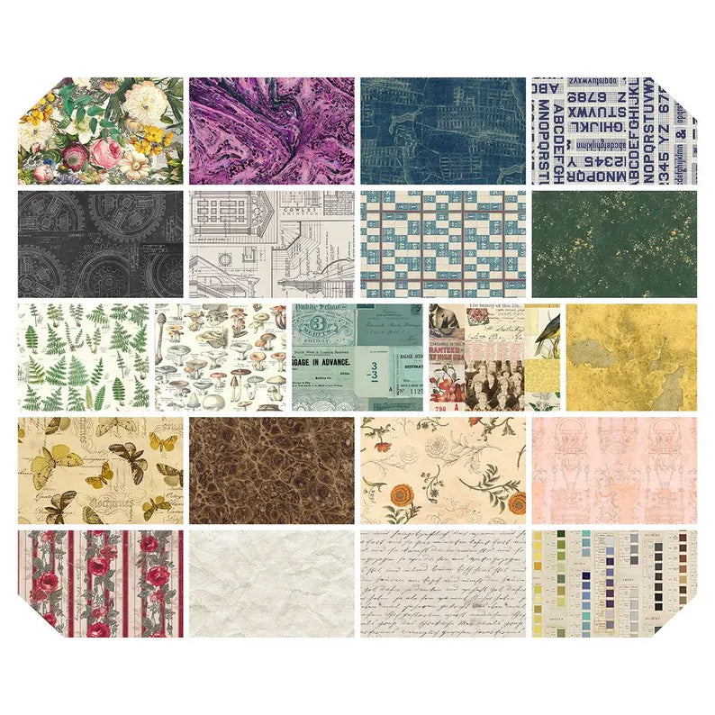 Palette Curated Fat Quarter Bundle by Tim Holtz for Free Spirit