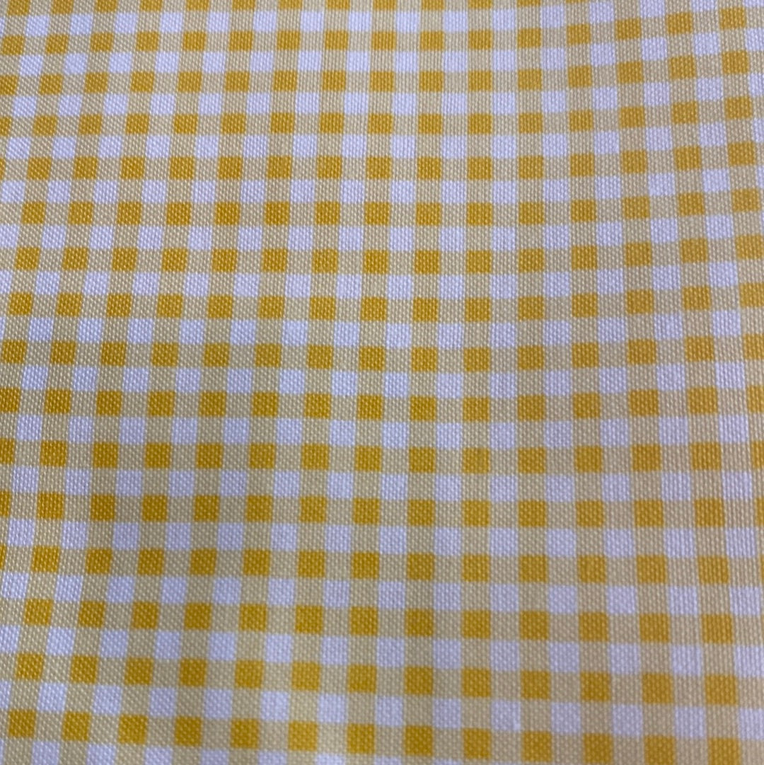 Susy Bee Yellow Gingham