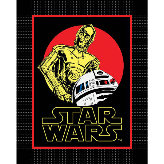 Star Wars No Sew Fleece, Driod