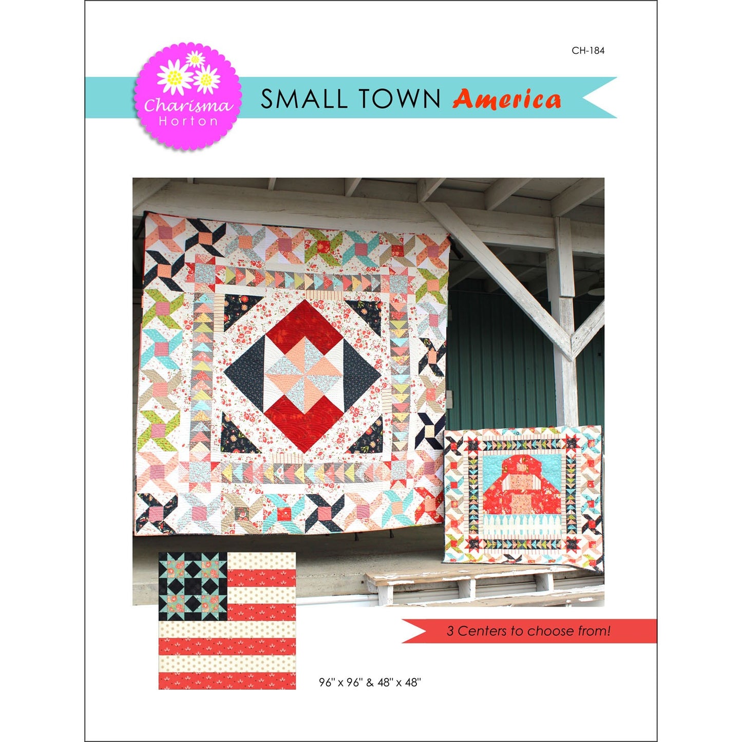 Pattern Small Town America Quilt Pattern