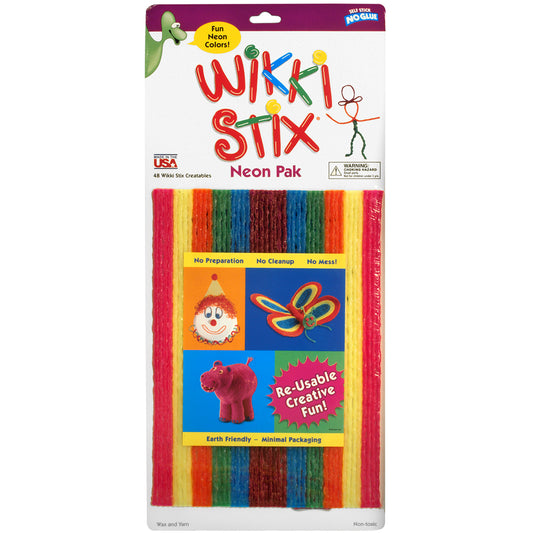 Wikki Stix, assorted Neon colors
