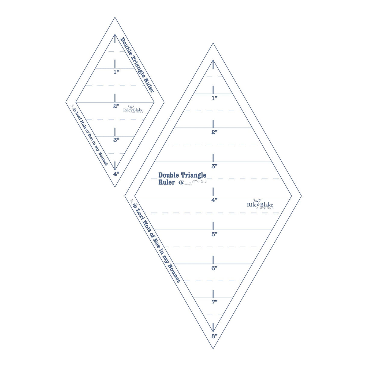 Lori Holt Double Triangle Ruler